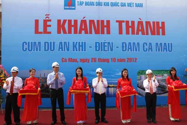Cụm Khí - Điện - Đạm Cà Mau